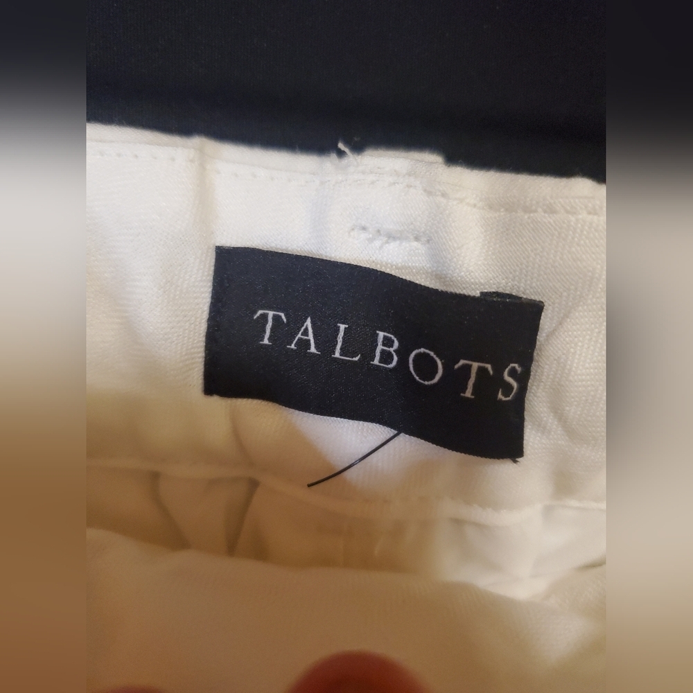 Talbots Cream Trousers - Picture 4 of 7